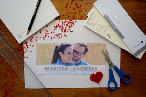 Hochzeitseinladungs-Dummy spart Geld - DORT-Design by Daniela Theil